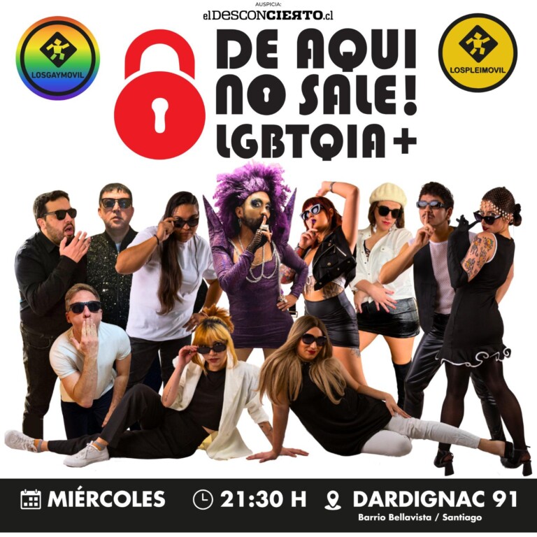 DE AQUÍ NO SALE” LGBTQIA en Lospleimovil, Miercoles 18 de Junio