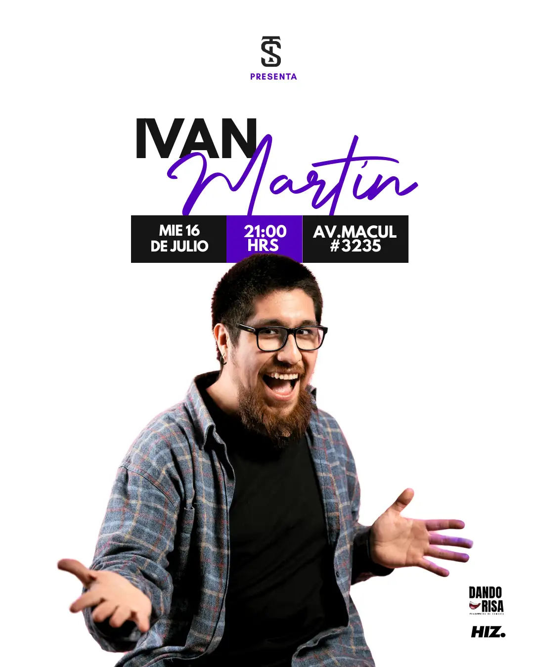 Iván Martín en Macul, Miércoles 16 de Julio