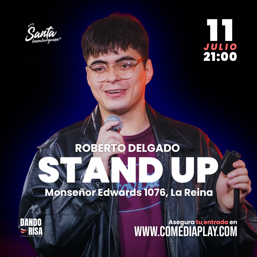 Roberto Delgado en La Reina, Viernes 11 de Julio