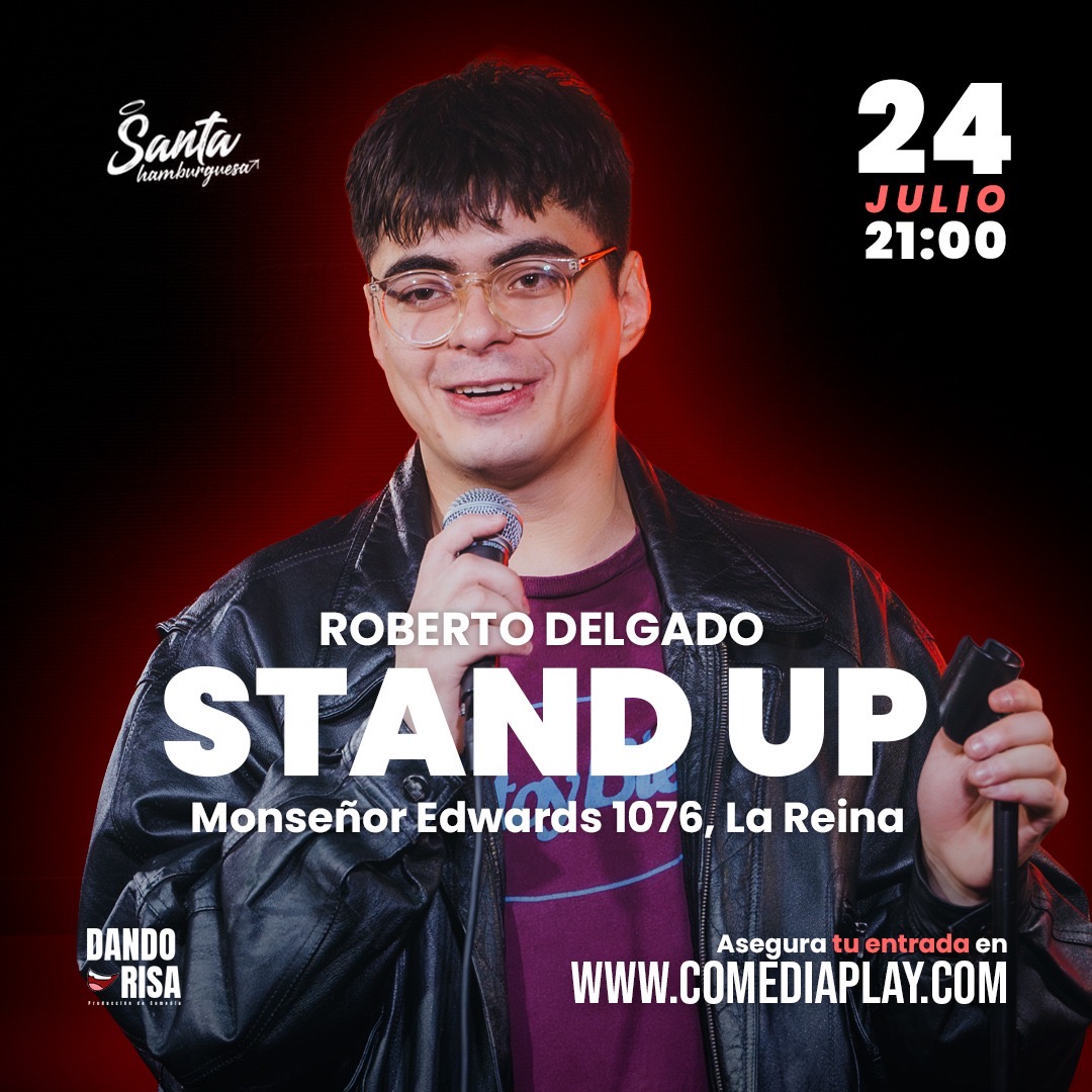 Roberto Delgado en La Reina, Jueves 24 de Julio