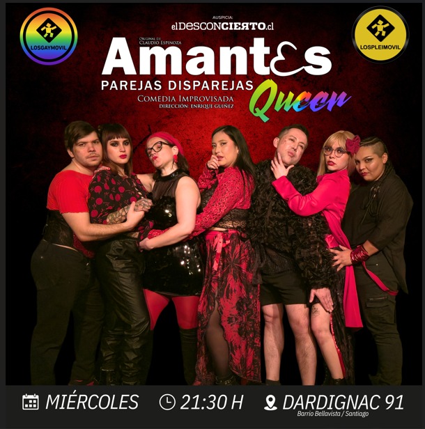 AMANTES QUEER En Lospleimovil, Miercoles 23 de julio