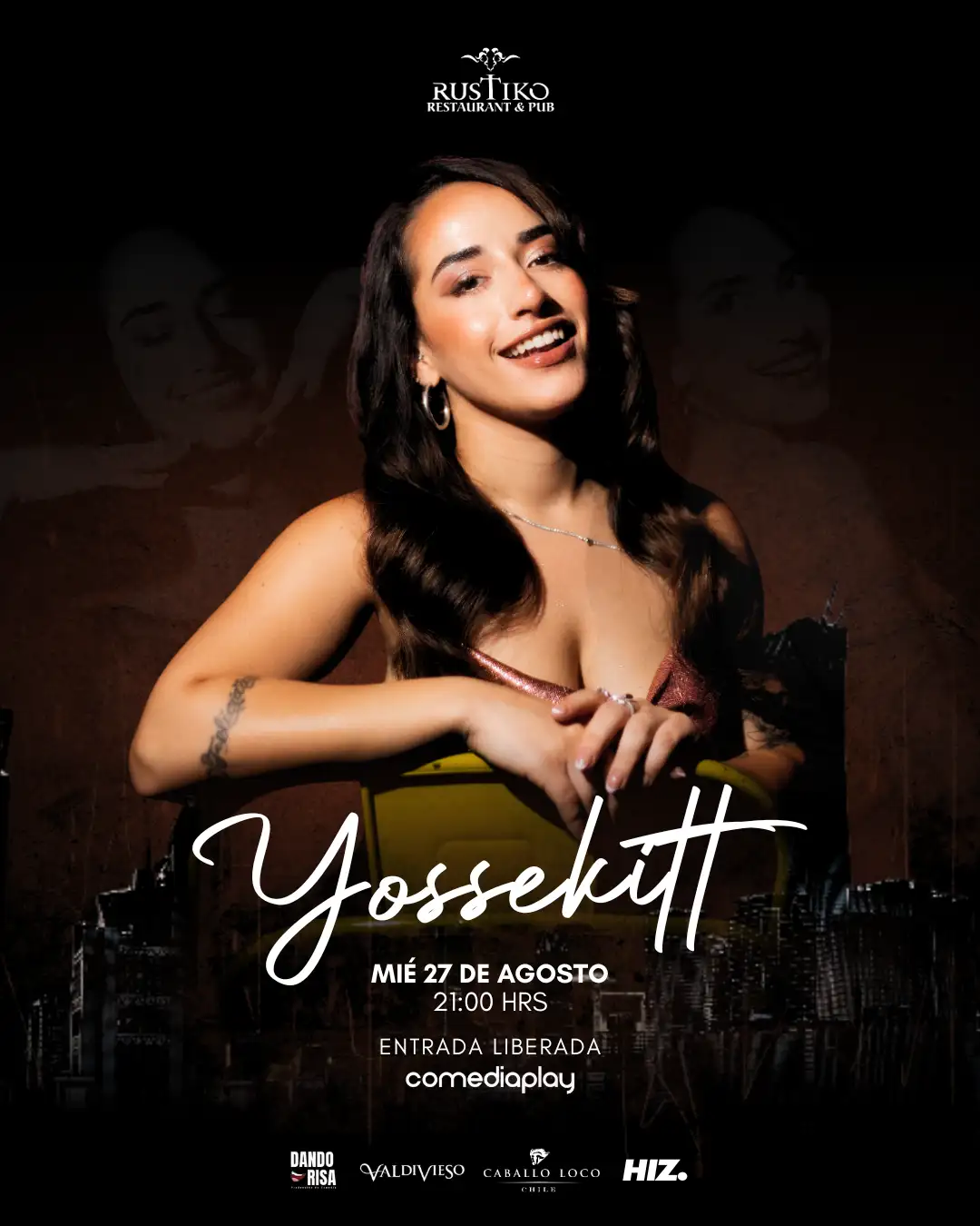 Yossekitt en Huechuraba, Miércoles 27 de Agosto