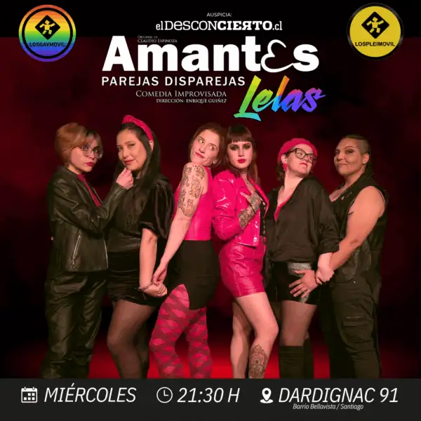 AMANTES LELAS en Lospleimovil, Miércoles 30 de julio
