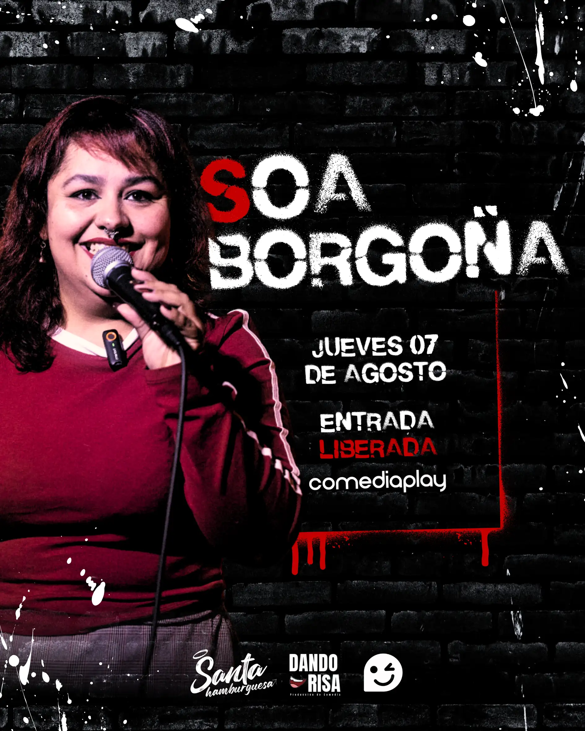 Soa Borgoña en La Reina, Jueves 7 de Agosto