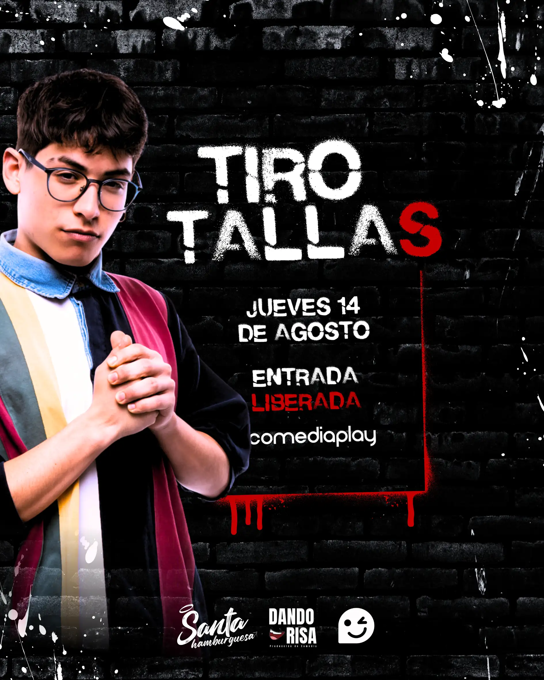 Tiro tallas en La Reina, Jueves 14 de Agosto