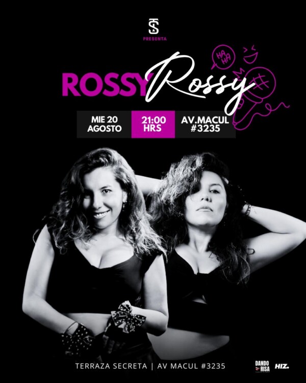 Rossy Rossy en Macul, Miércoles 20 de Agosto