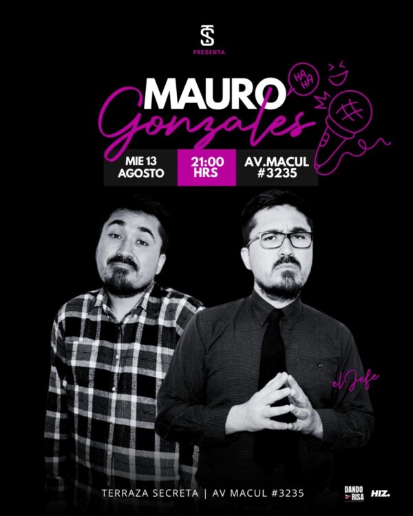 Mauro González en Macul, Miércoles 13 de Agosto