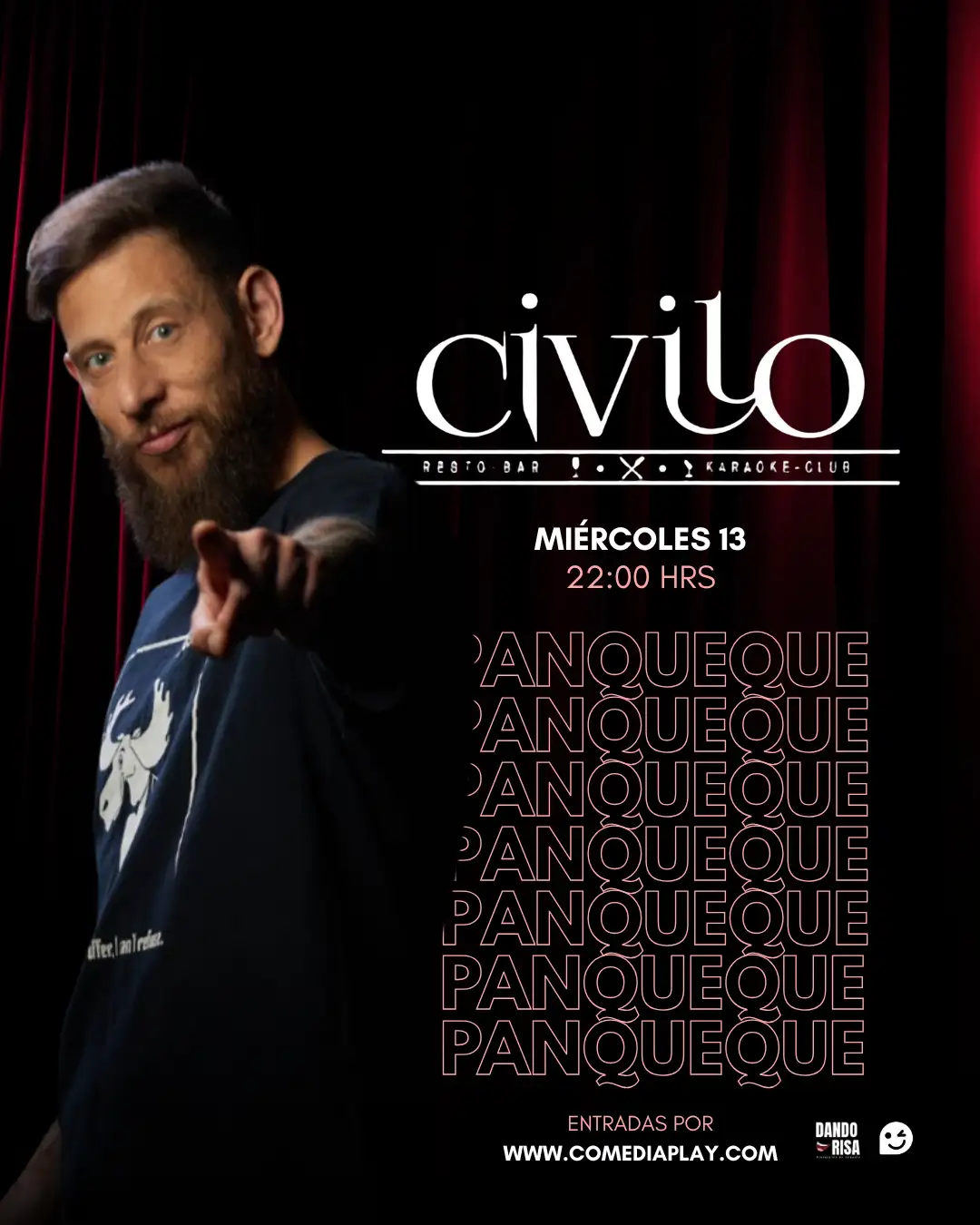 Panqueque en Maipú, Miércoles 13 de Agosto