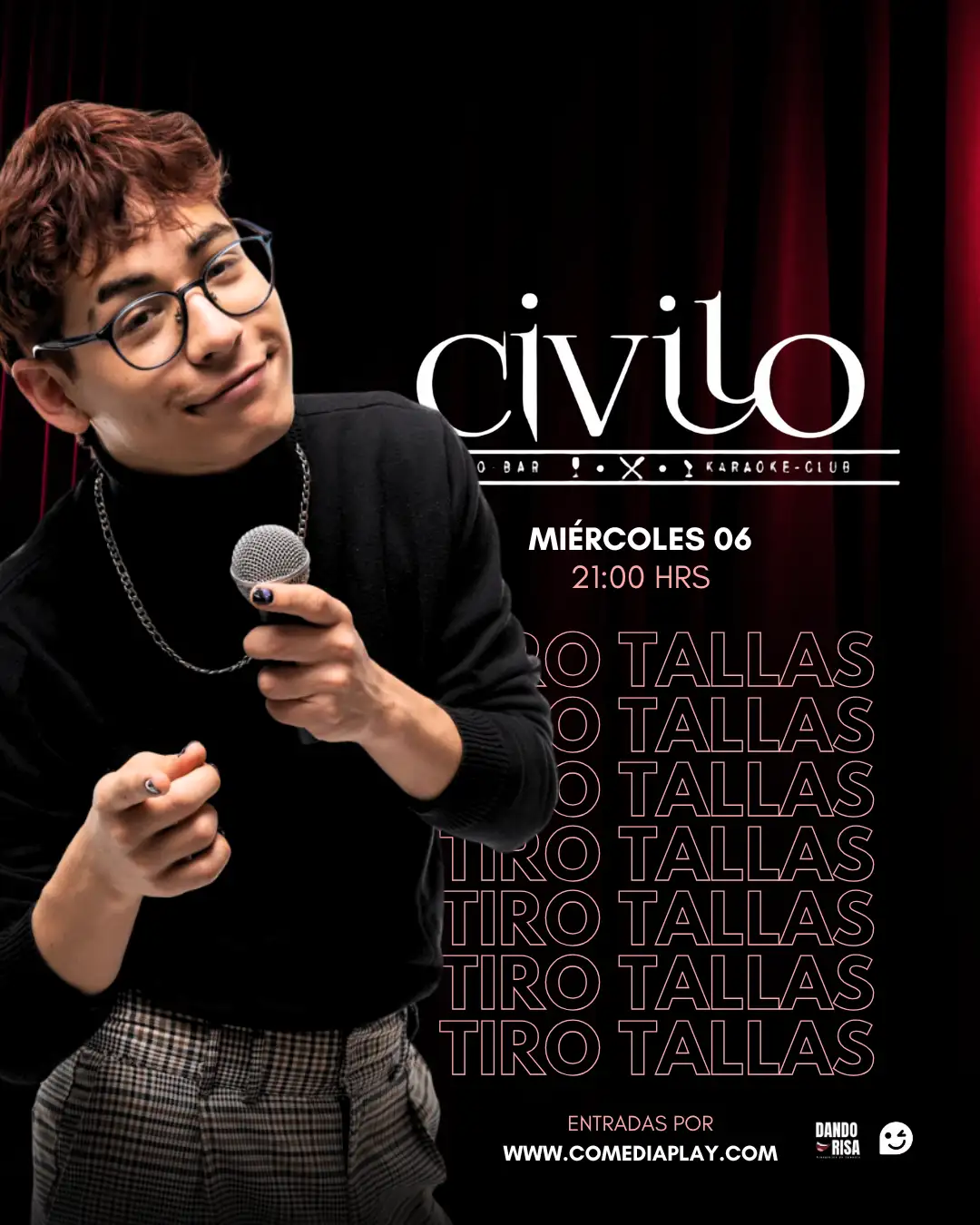 Tiro tallas en Maipu, Miércoles 6 de Agosto