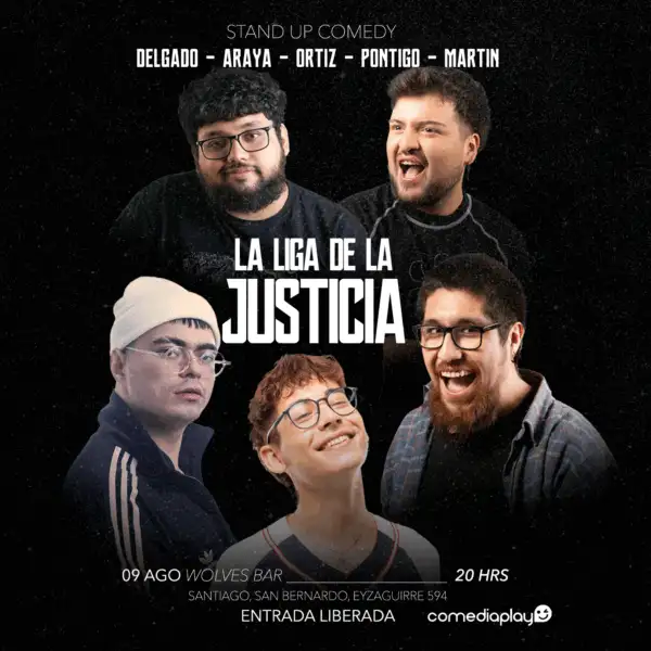 La Liga de la Justicia en San Bernardo, Sábado 9 de Agosto
