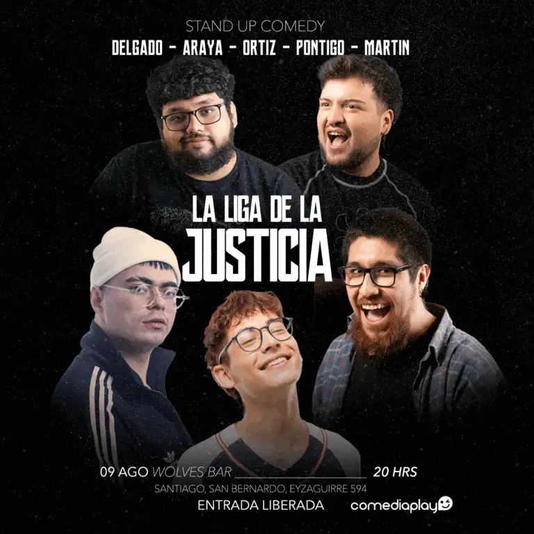 La Liga de la Justicia en San Bernardo, Sábado 9 de Agosto