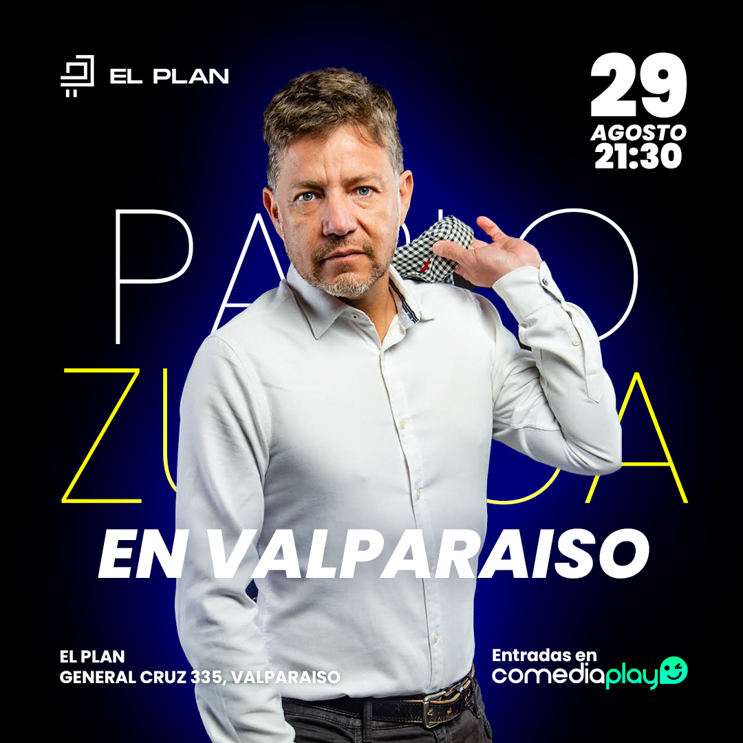 Pablo Zuñiga en Valparaiso, Viernes 29 de Agosto