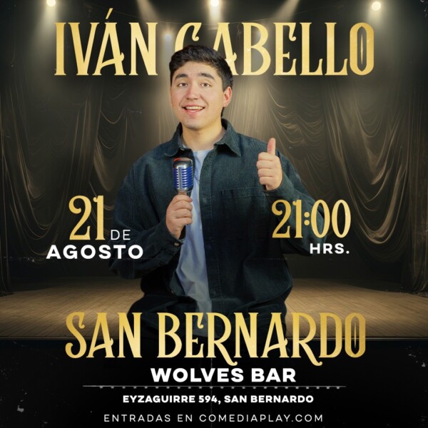 Iván Cabello en San Bernardo, Jueves 21 de Agosto