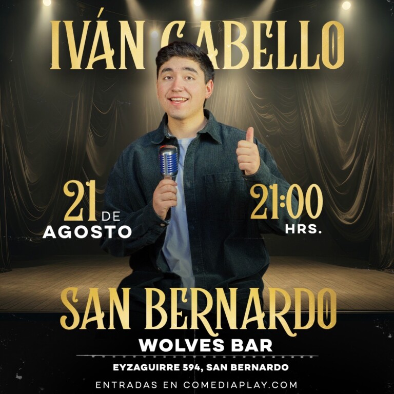 Iván Cabello en San Bernardo, Jueves 21 de Agosto