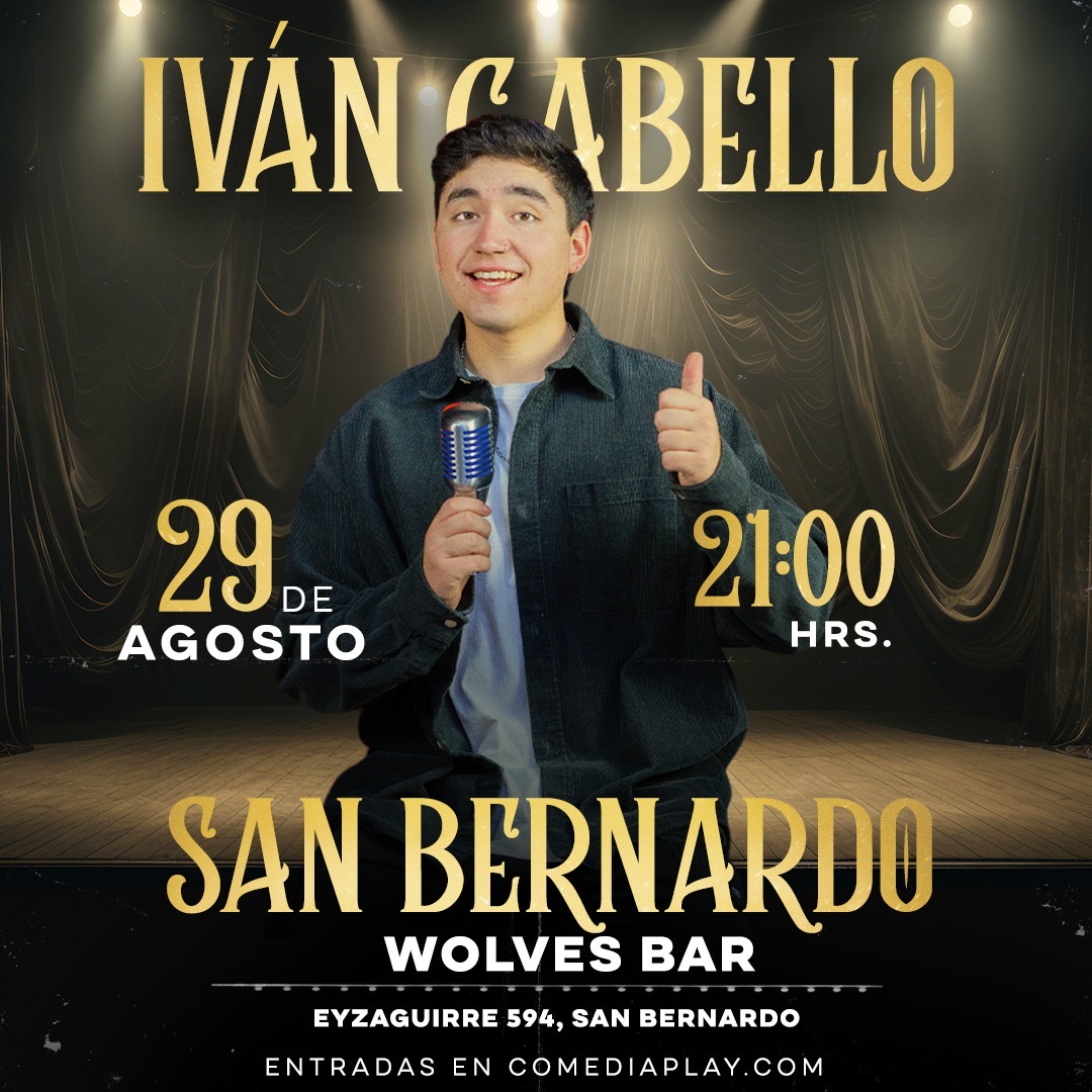 Iván Cabello en San Bernardo, Viernes 29 de Agosto