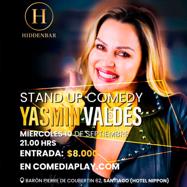 Yasmin Valdez en HiddenBar, Miércoles 10 de Septiembre