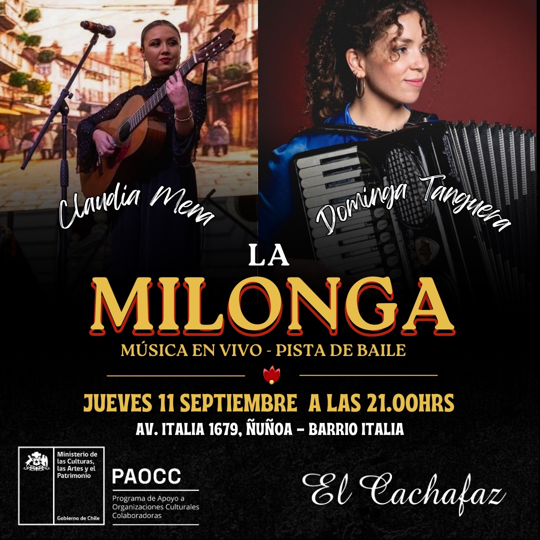 Milongas – Jue 11 sept a las 21.00hrs