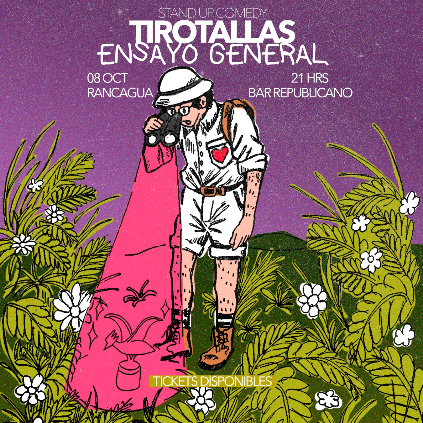 Tirotallas en Rancagua, Miércoles 8 de Octubre