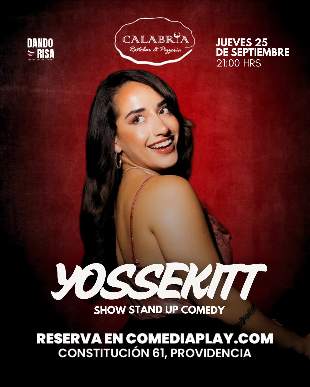 Yossekitt en Calabria, Jueves 25 de Septiembre