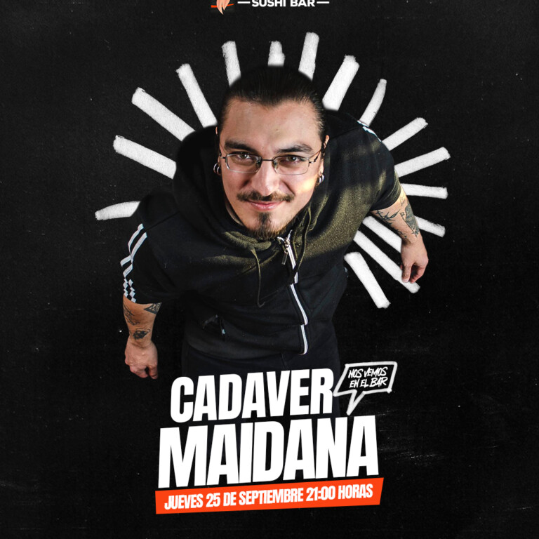 Cadaver Maidana en Samagu Restobar, Jueves 25 de Septiembre
