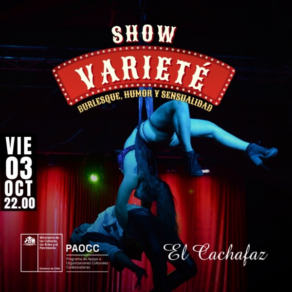 Varieté – Vie 03 de octubre a las 22.00hrs