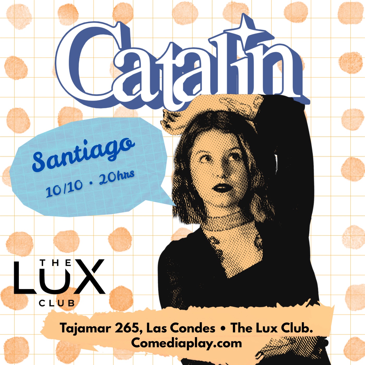 Catalín en The Lux, Viernes 10 de Octubre