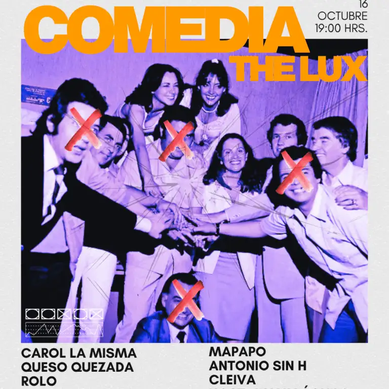 Comedia en The Lux, Jueves 16 Octubre