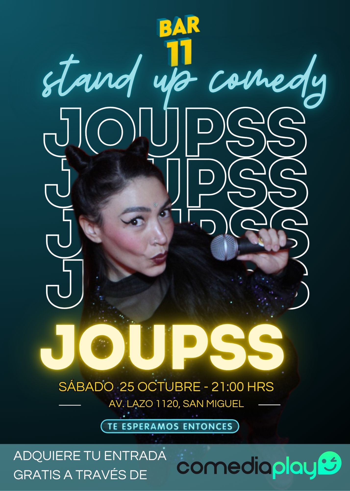 Joupss en Bar 11, Sábado 25 de Octubre