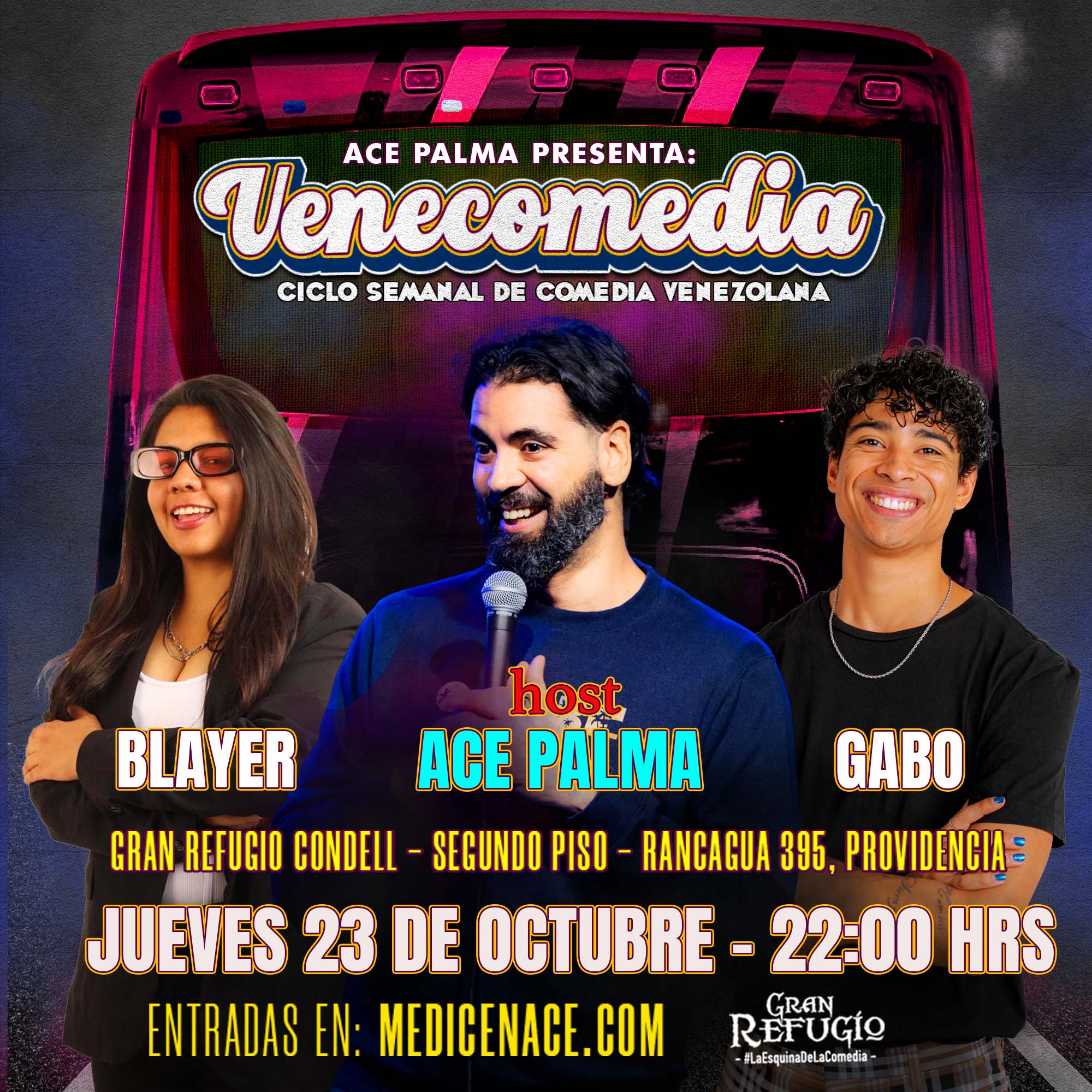 Venecomedia, Jueves 23 de octubre