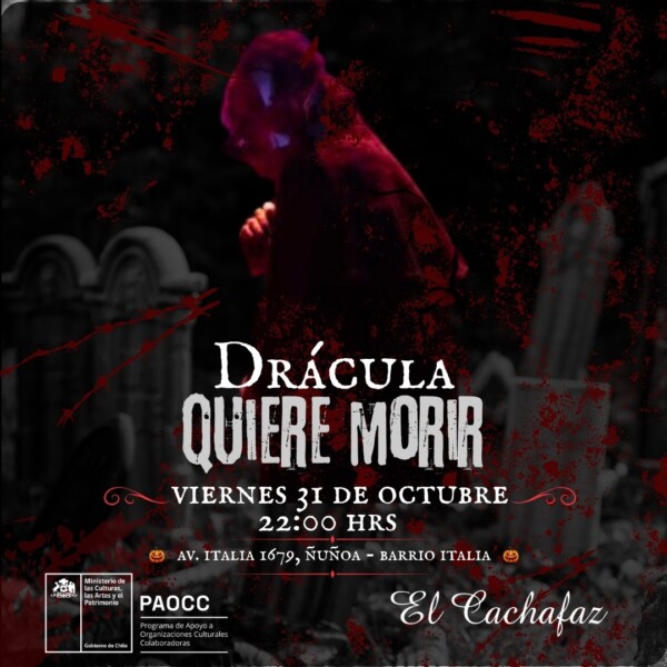Drácula quiere morir – Vie 31 octubre a las 22.00hrs