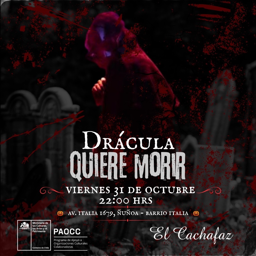 Drácula quiere morir – Vie 31 octubre a las 22.00hrs