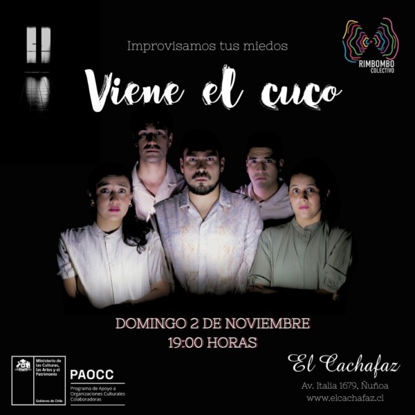 Viene El Cuco – Dom 02 noviembre a las 19.00hrs