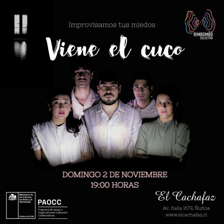 Viene El Cuco – Dom 02 noviembre a las 19.00hrs