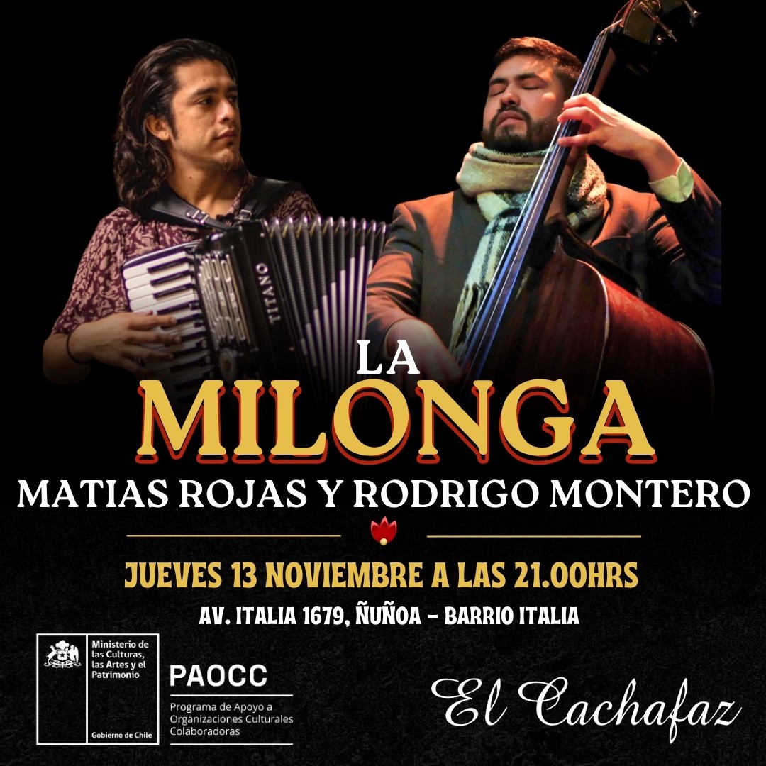 La Milonga – Jue 13 noviembre a las 21.00hrs
