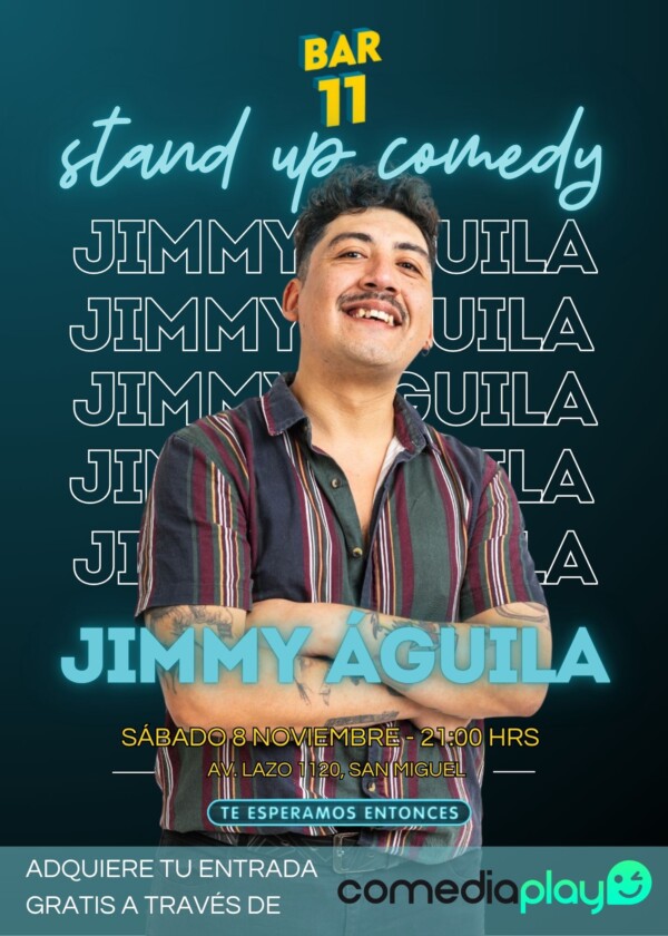 Jimmy Águila en Bar 11, Sábado 8 de noviembre