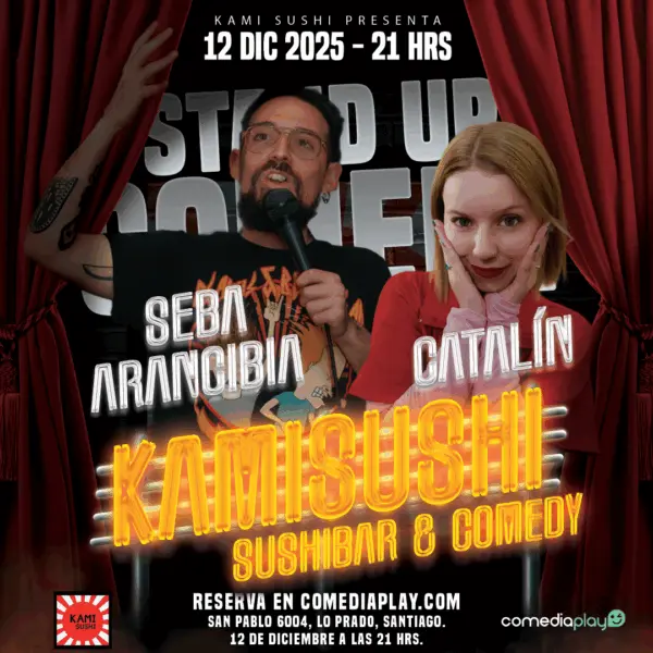 Seba Arancibia y Catalín en Kamisushi | Lo Prado, 12 de diciembre