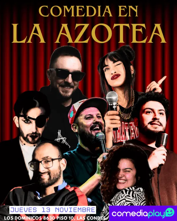 Comedia en la Azotea, Azotea los Dominicos, jueves 13 de Noviembre