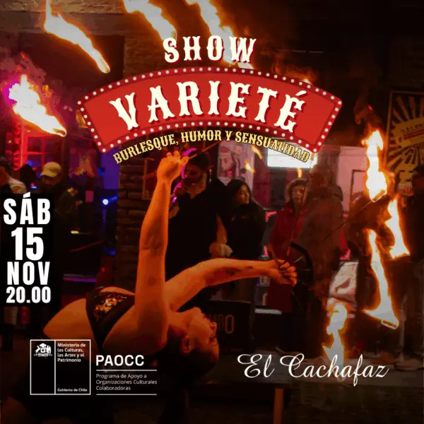 Varieté – Sáb 15 noviembre a las 20.00hrs