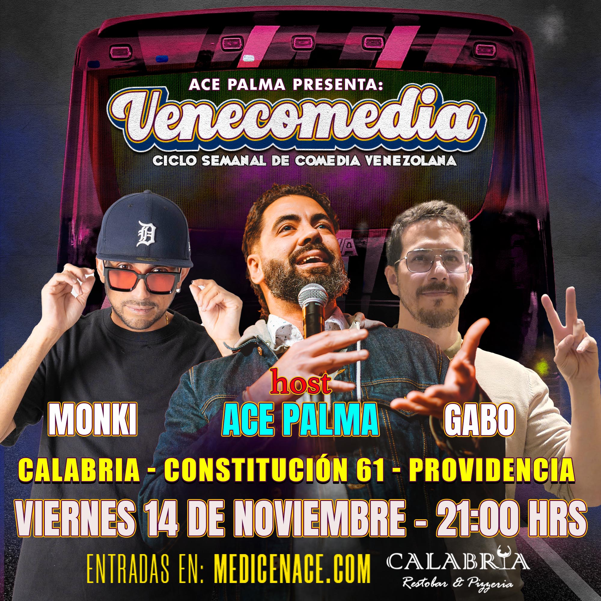Venecomedia – Viernes 14 noviembre