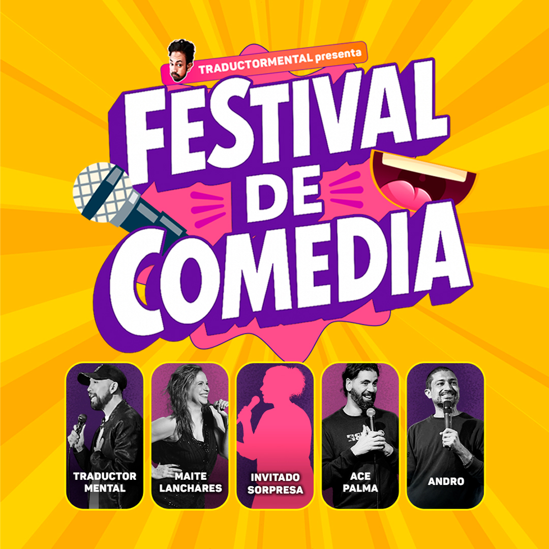 Festival de Comedia, Sábado 15 de noviembre