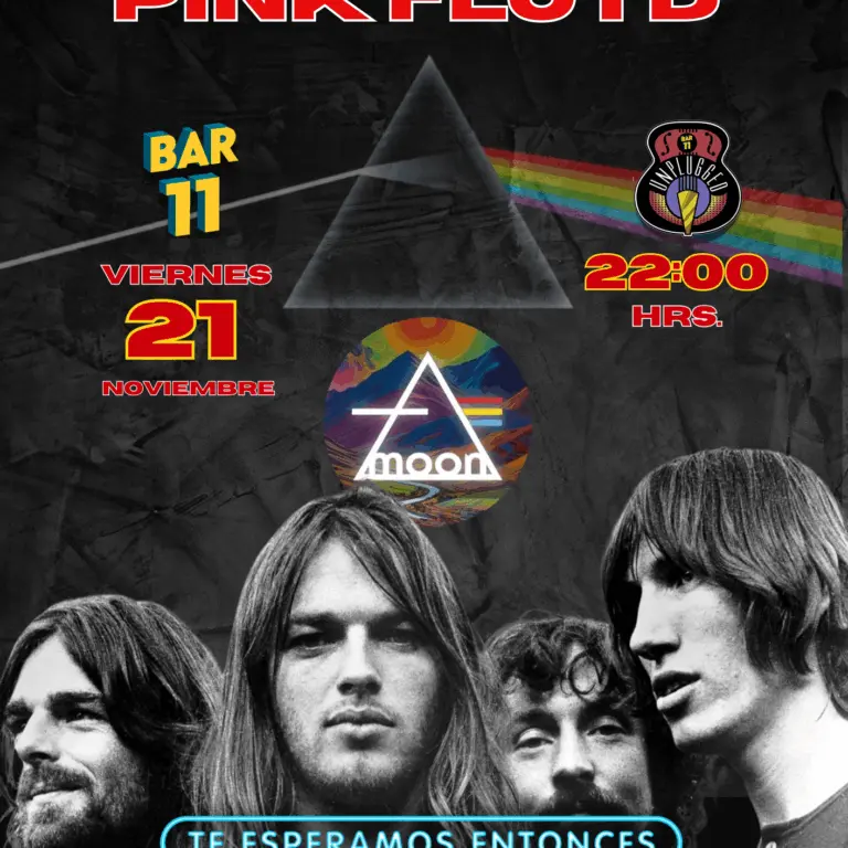 Tributo Pink Floyd Unplugged en Bar 11, Viernes 21 de Noviembre