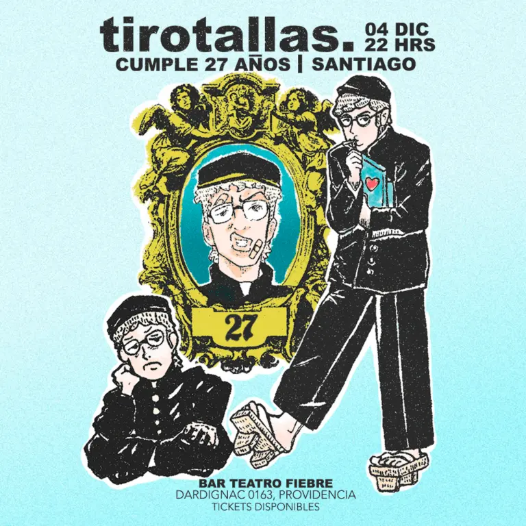 Tirotallas Cumple 27 Añitos en Santiago, Jueves 4 de Diciembre