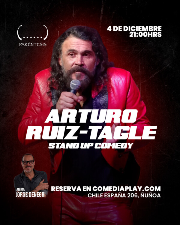 Arturo Ruiz-Tagle en Paréntesis Restobar, Jueves 4 de Diciembre