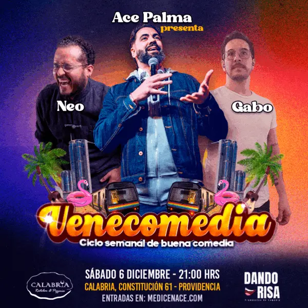 Venecomedia – Sábado 6 diciembre