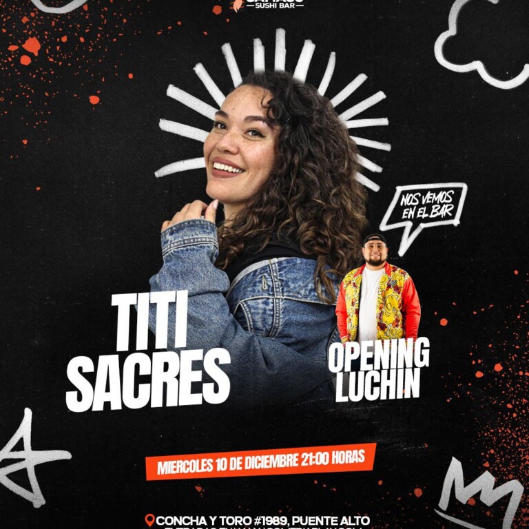 Titi Sacres en Samagu, Miércoles 10 de Diciembre