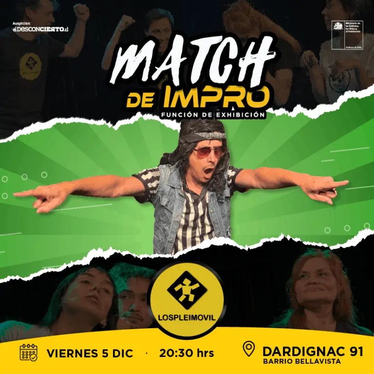 MATCH DE IMPRO en Lospleimovil, Viernes 5 de diciembre