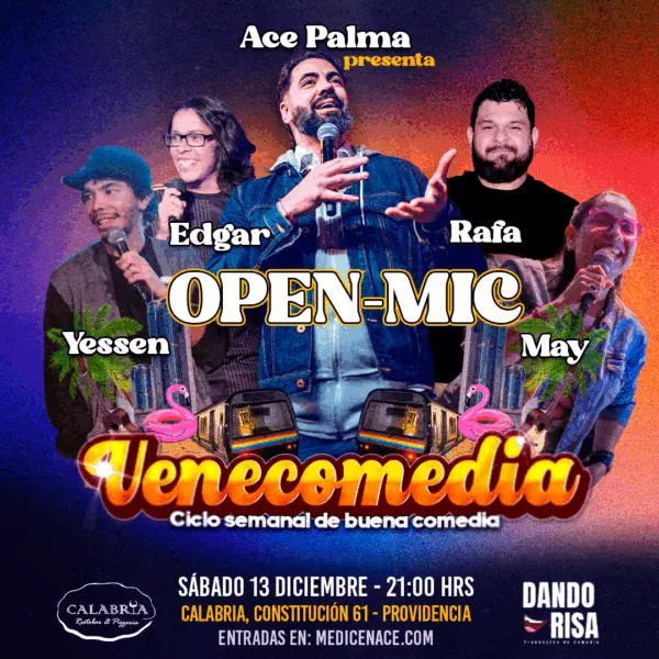 Venecomedia – Sábado 13 diciembre