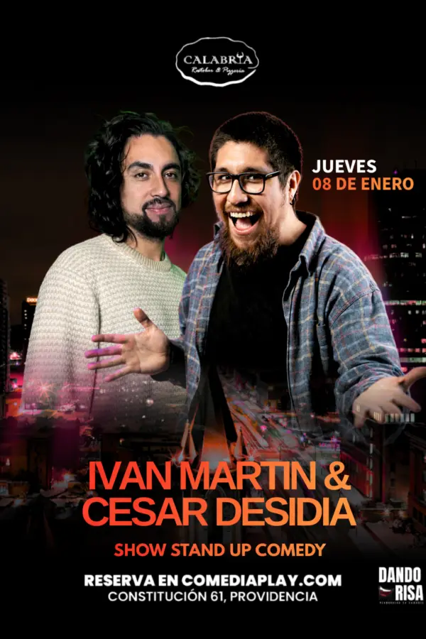 Iván Martín y César Desidia, Jueves 8 de Enero