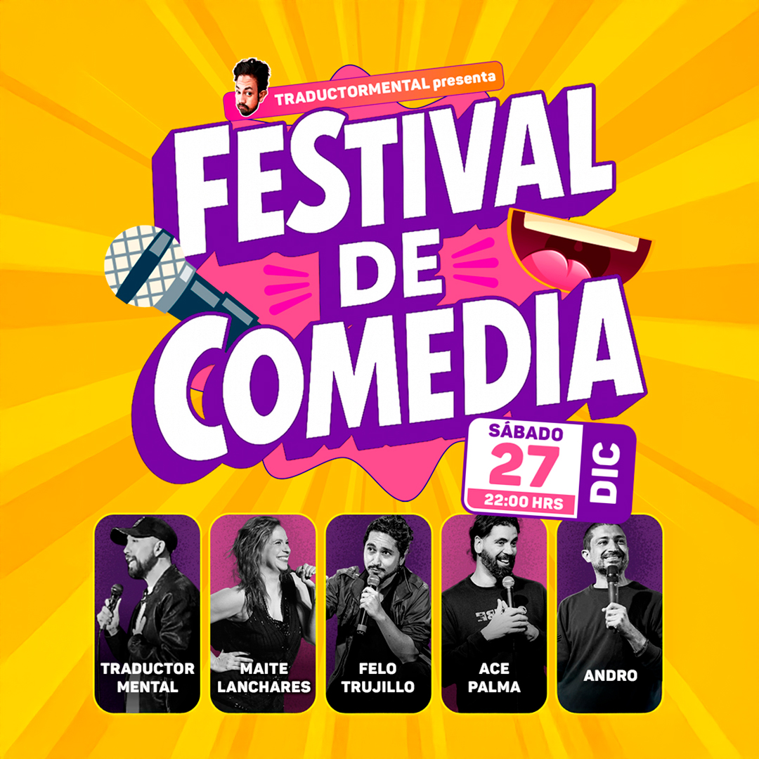 Festival de Comedia, Sábado 27 de diciembre