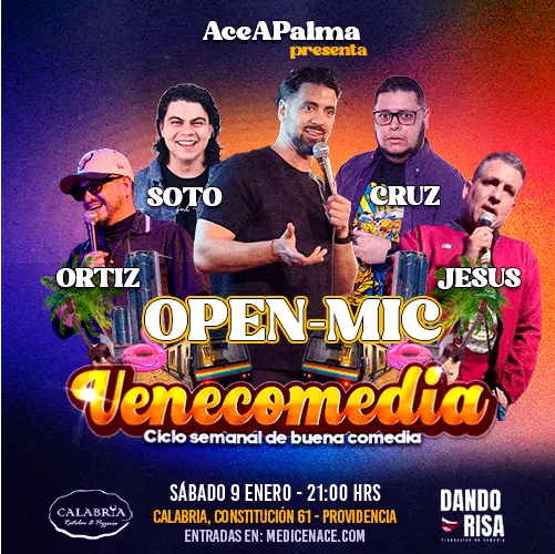 Venecomedia – Viernes 9 enero
